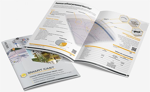Realisation brochure catalogue 20pages smart cast