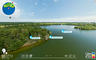Realisation visite virtuelle 360 commentee reserve ecologique vignette