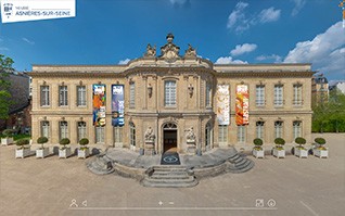 Realisation visite virtuelle exposition artistique chateau asnieres vignette