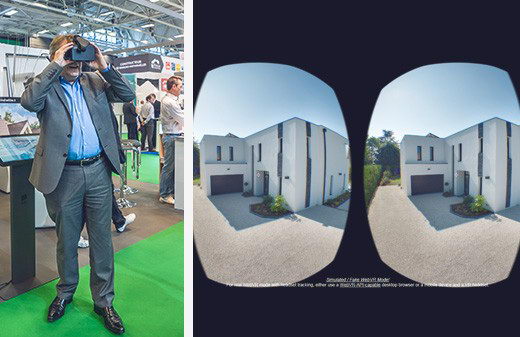 casque VR réalité virtuelle maison témoin